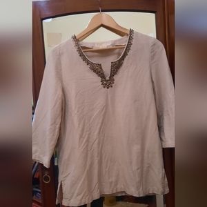 Linen tunic blouse Michael Kors
